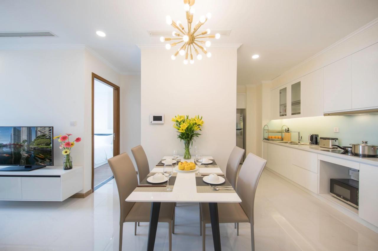 Luxury Vinhomes Central Park Humi Apartment Ho Chi Minh-stad Buitenkant foto