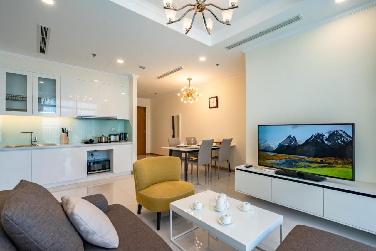 Luxury Vinhomes Central Park Humi Apartment Ho Chi Minh-stad Buitenkant foto