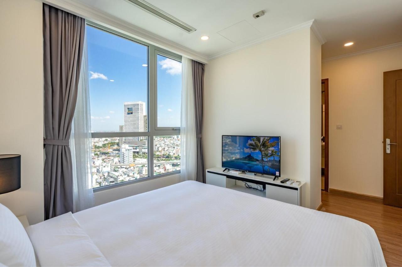 Luxury Vinhomes Central Park Humi Apartment Ho Chi Minh-stad Buitenkant foto
