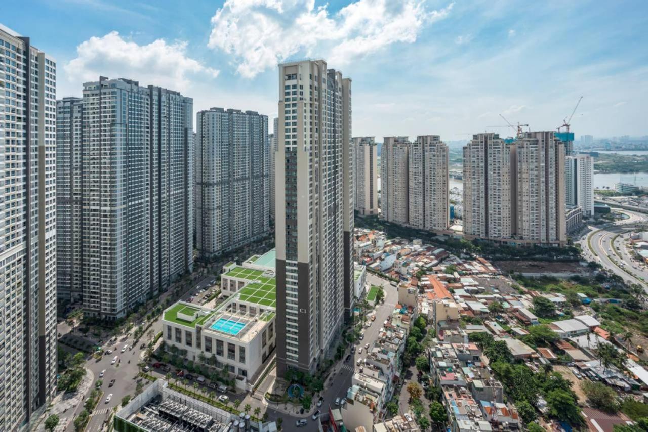 Luxury Vinhomes Central Park Humi Apartment Ho Chi Minh-stad Buitenkant foto